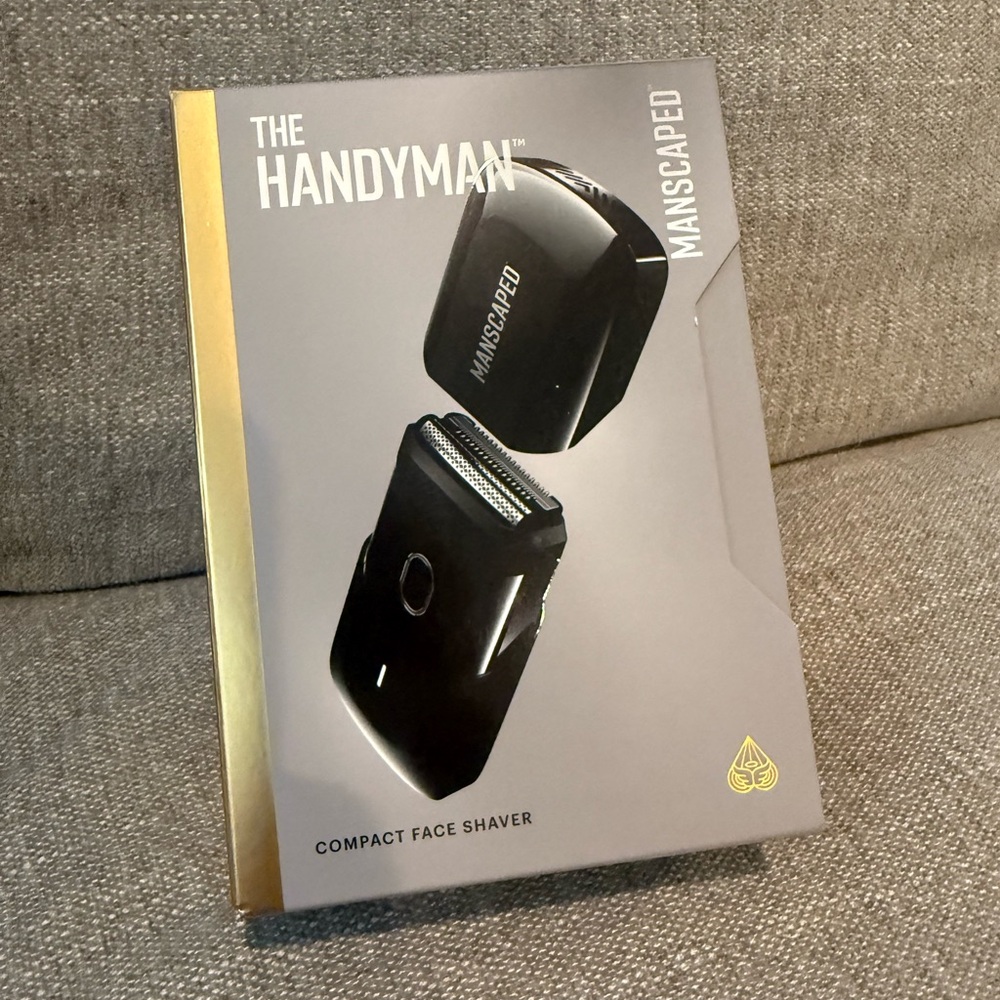 Manscaped Compact Face Shaver - Black